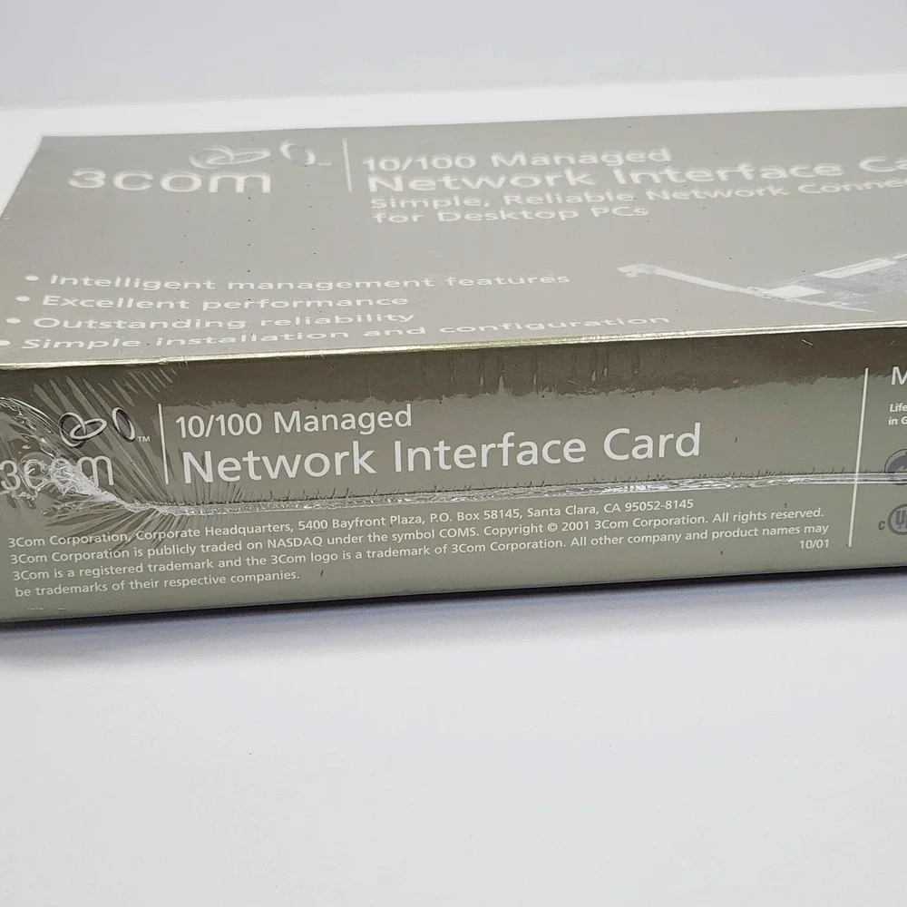 3Com 3C905CX-TX-M 10/100 Managed PCI Ethernet Network Adapter Card New Desktop - Picture 15 of 16